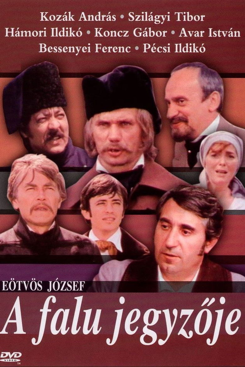 A falu jegyzője poster background