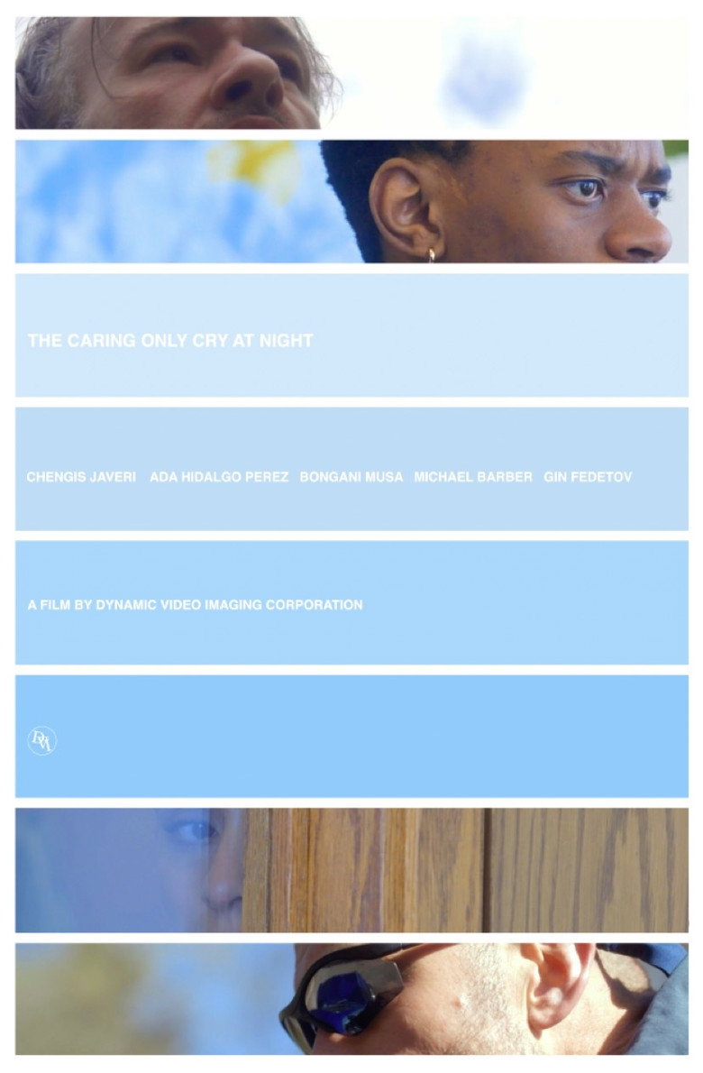 The Caring Only Cry at Night poster background