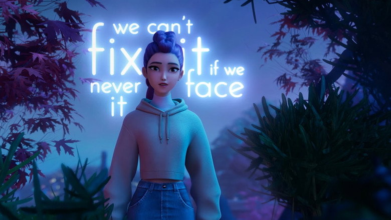 The Saja Boys glowing with demonic energy