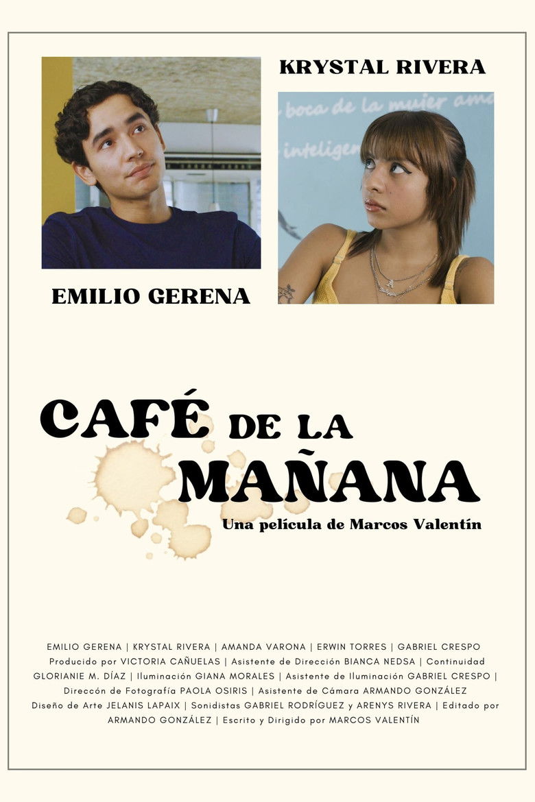 Café de la Mañana poster background