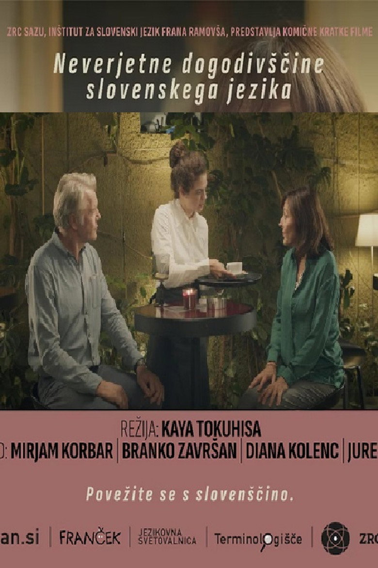 Incredible Adventures of the Slovenian Language poster background