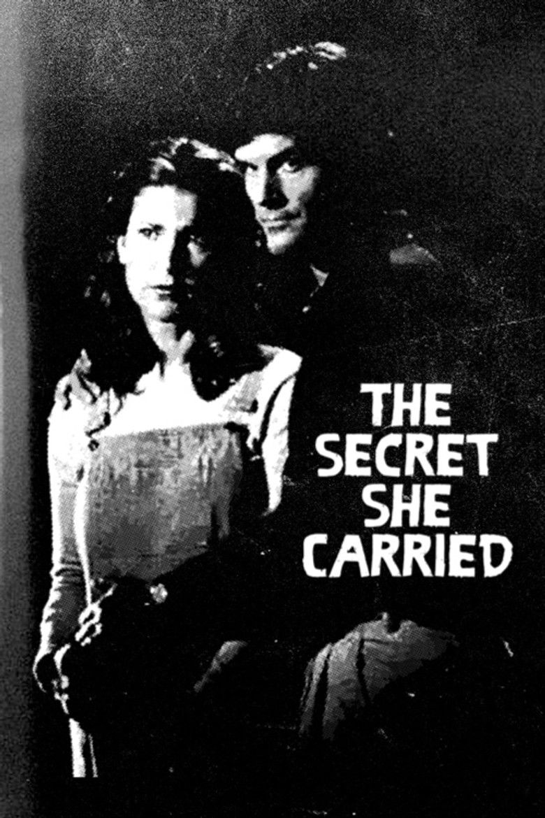 The Secret She Carried poster background