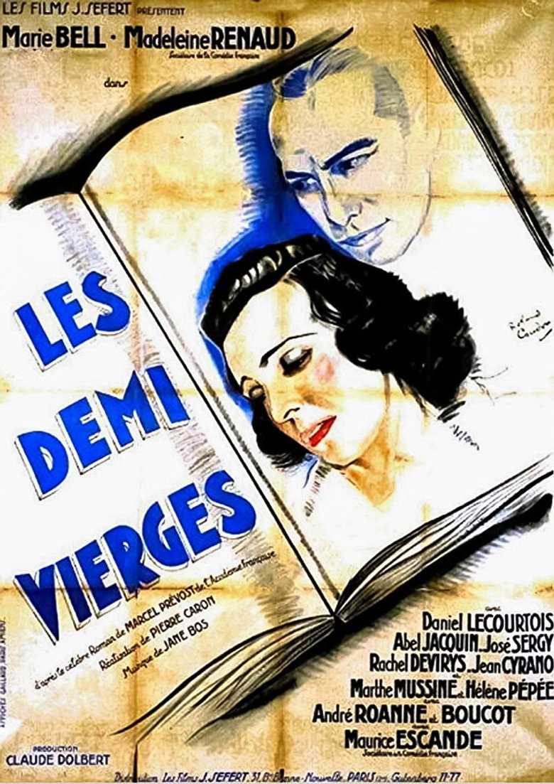 Les Demi-Vierges poster background