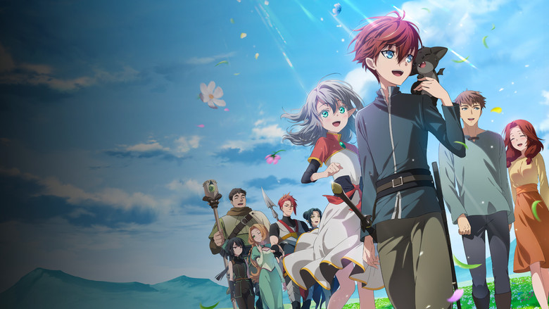 A landscape view of the magical continent of Dicathen, filled with lush greenery and towering structures.