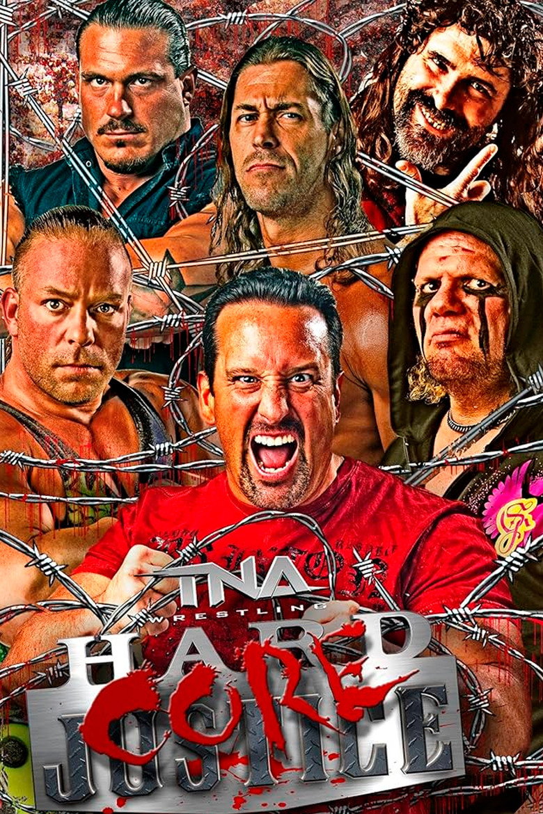 TNA Hardcore Justice 2010 poster background