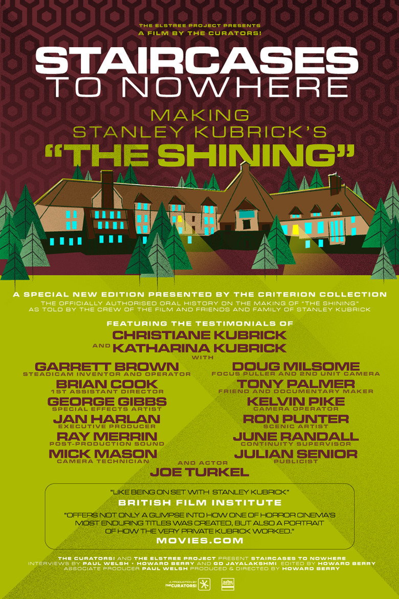 Staircases to Nowhere: Making Stanley Kubrick's The Shining poster background