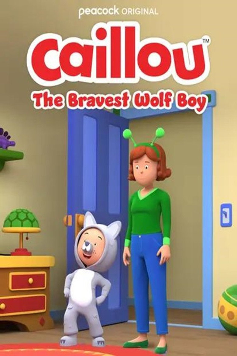 Caillou: The Bravest Wolf Boy poster background