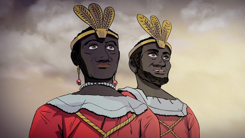 The banned Black giants stand motionless on a New York street, their wooden faces expressionless but heavy with unspoken history.