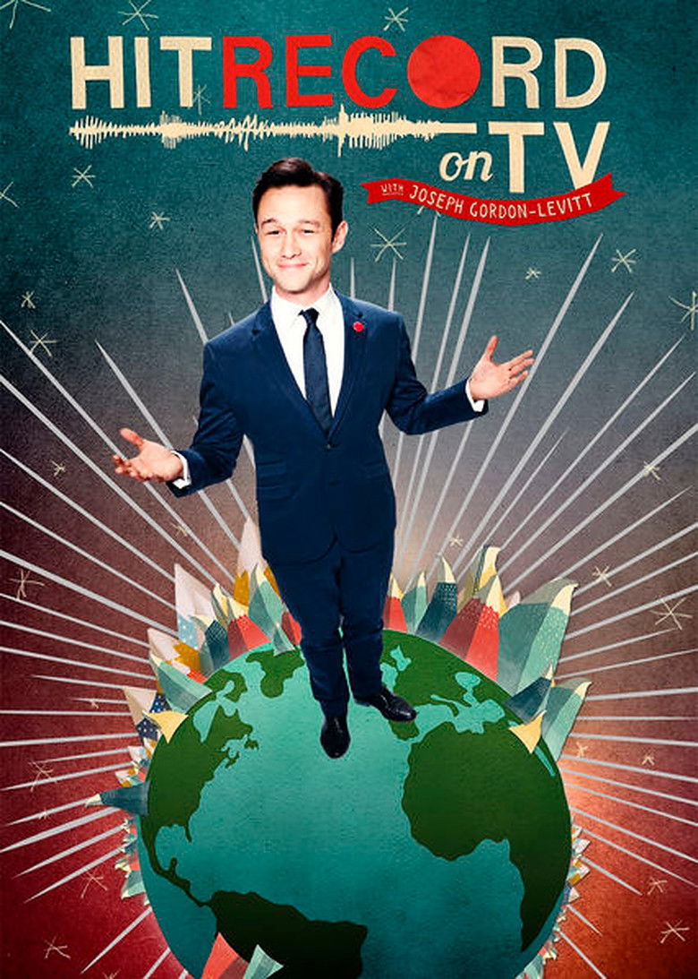 HitRECord on TV with Joseph Gordon-Levitt poster background
