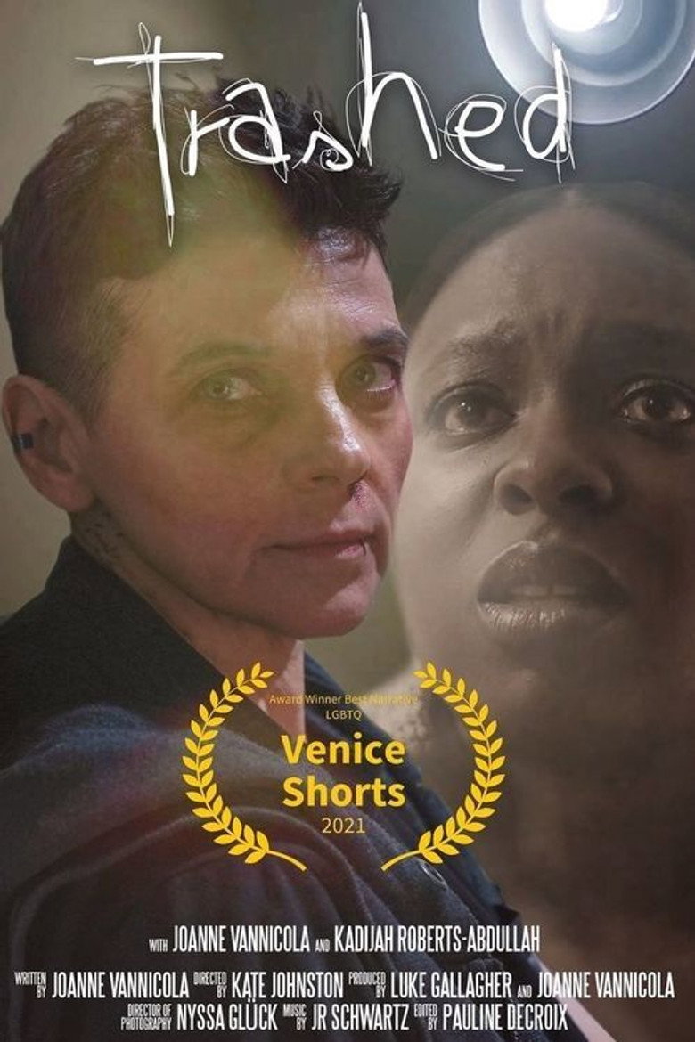 Trashed poster background