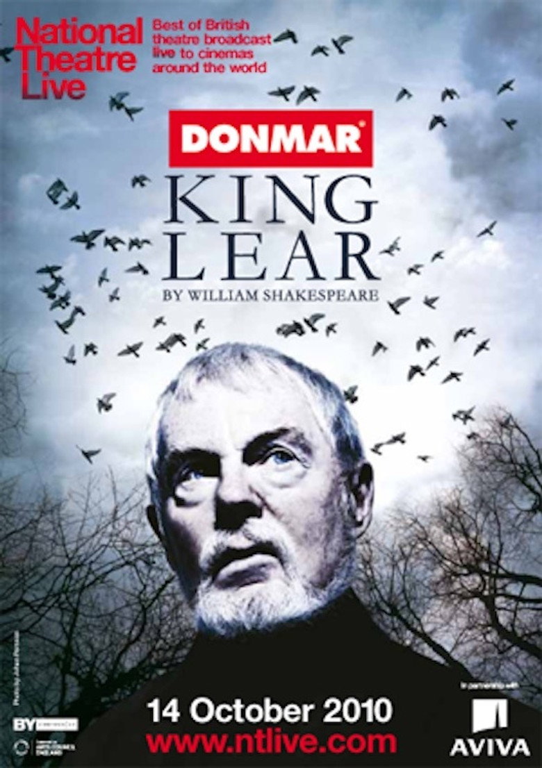 National Theatre Live: King Lear poster background