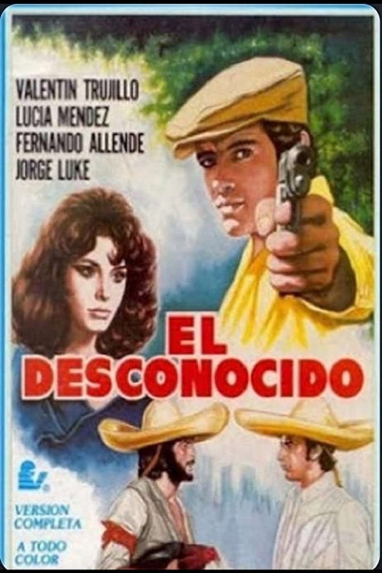 El Desconocido poster background