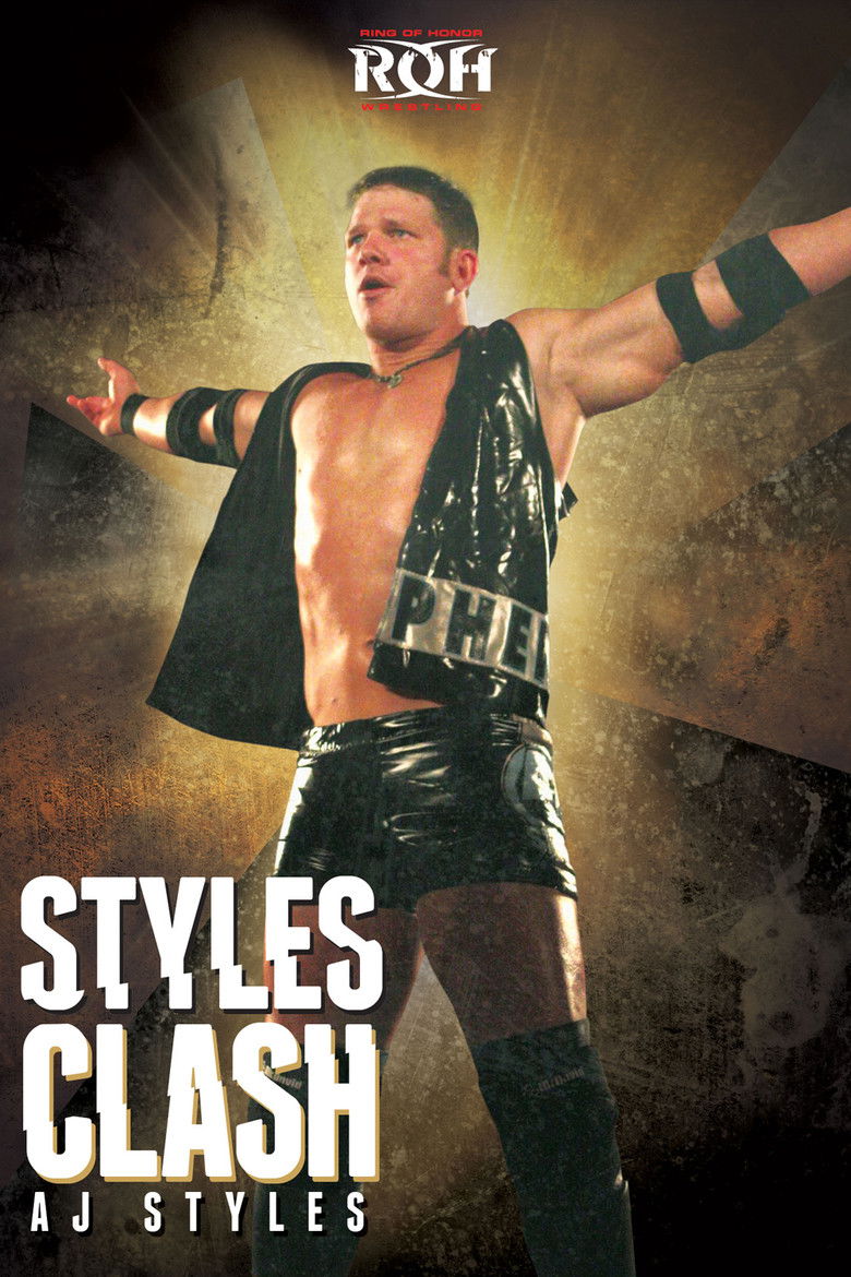 AJ Styles: Styles Clash poster background