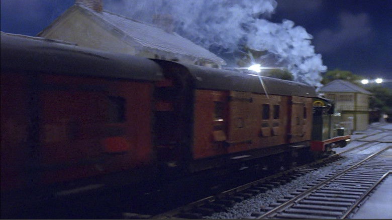 The engines waiting at the platform