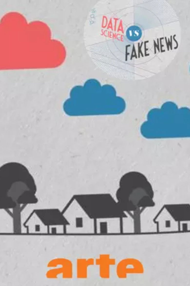 Data Science vs Fake poster background