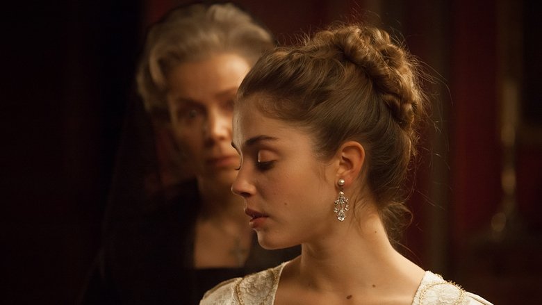 A candlelit room where Madame de La Pommeraye and the Marquis des Arcis sit across from each other, their expressions unreadable, the tension between them palpable.