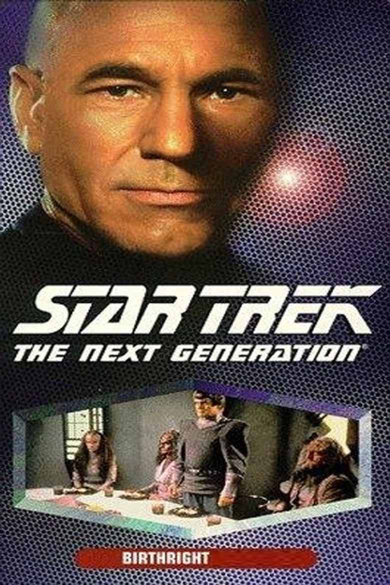 Star Trek: The Next Generation - Birthright poster background