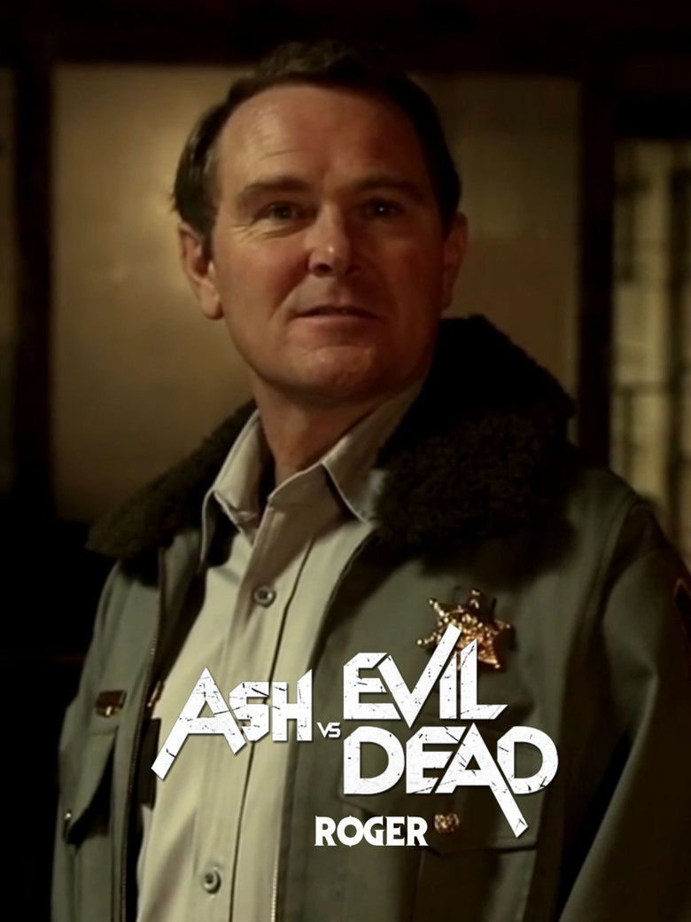 Ash vs Evil Dead: Roger poster background