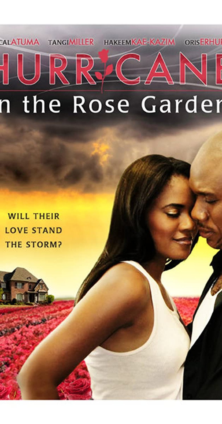 Hurricane in the Rose Garden poster background