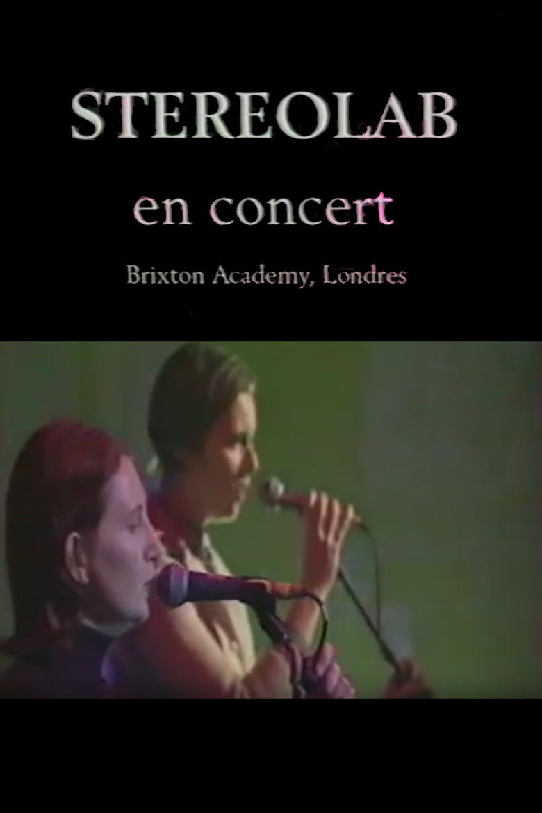 Stereolab in Concert Brixton Academy London poster background