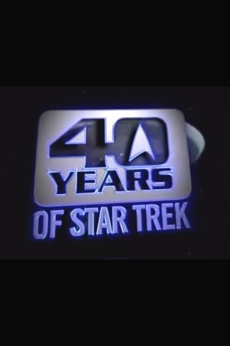 40 Years of Star Trek poster background