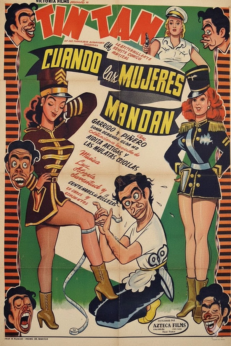 Cuando Las Mujeres Mandan poster background