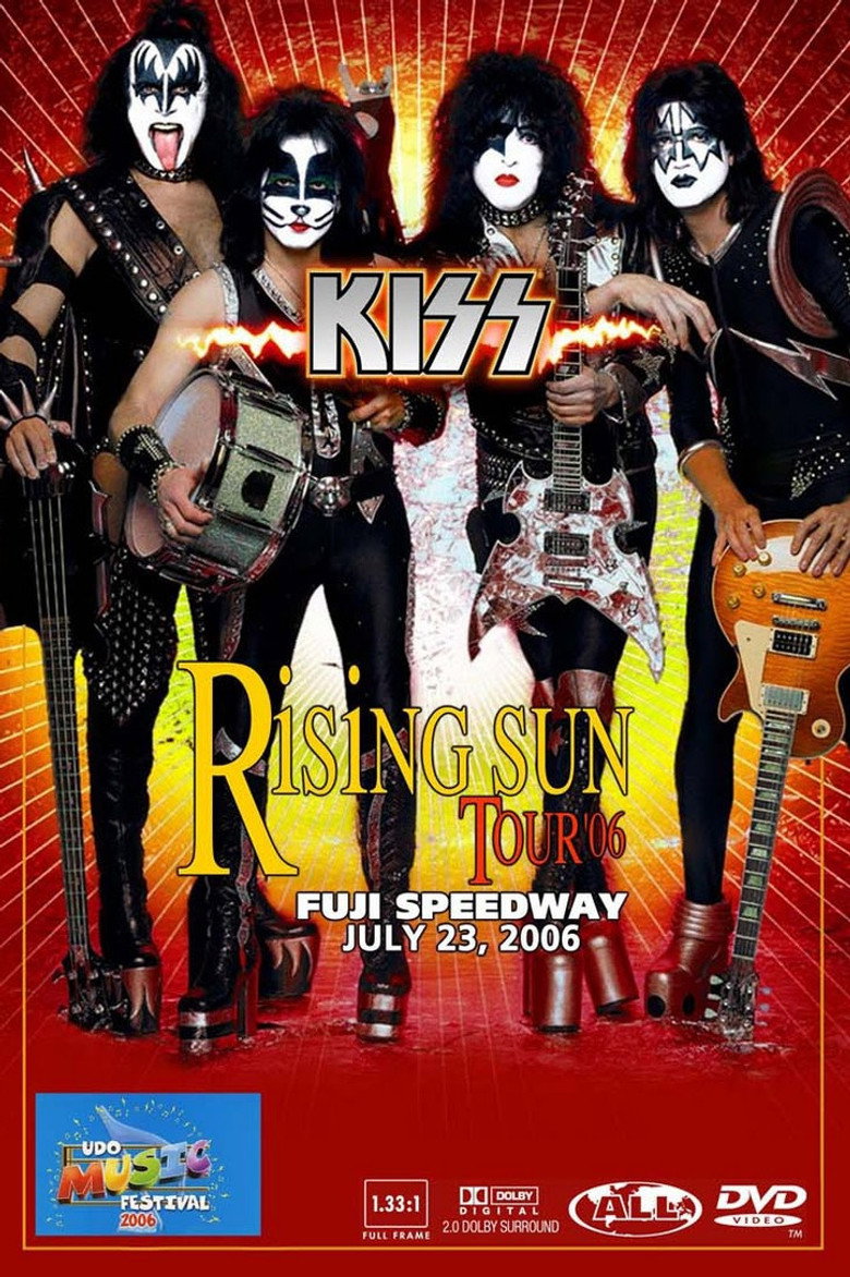 Kiss [2006] Rising Sun poster background