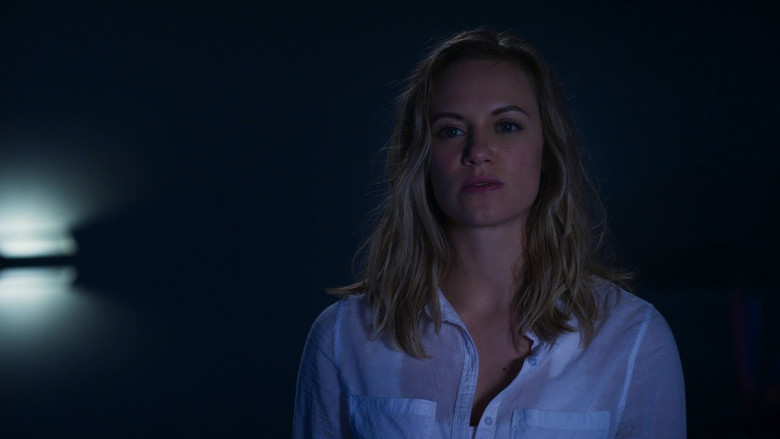 A tense moment involving a shark attack in the facility's narrow corridors