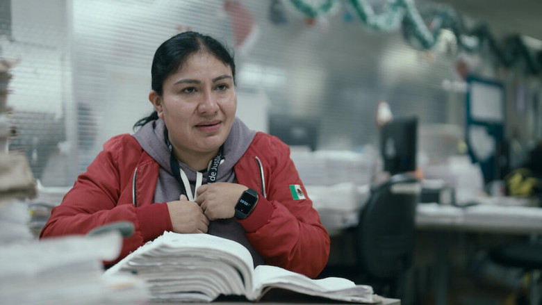 Close-up of legal documents and scattered files on a desk
