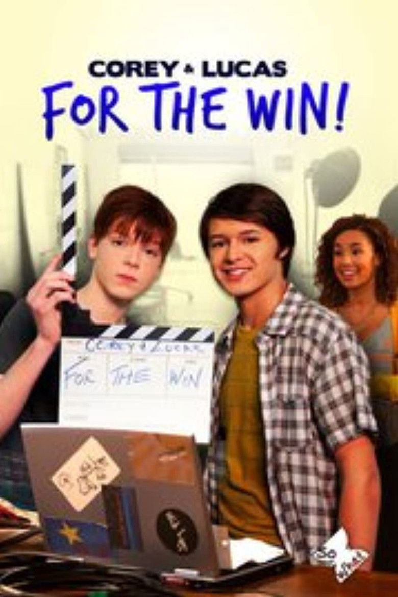 Corey and Lucas for the Win poster background