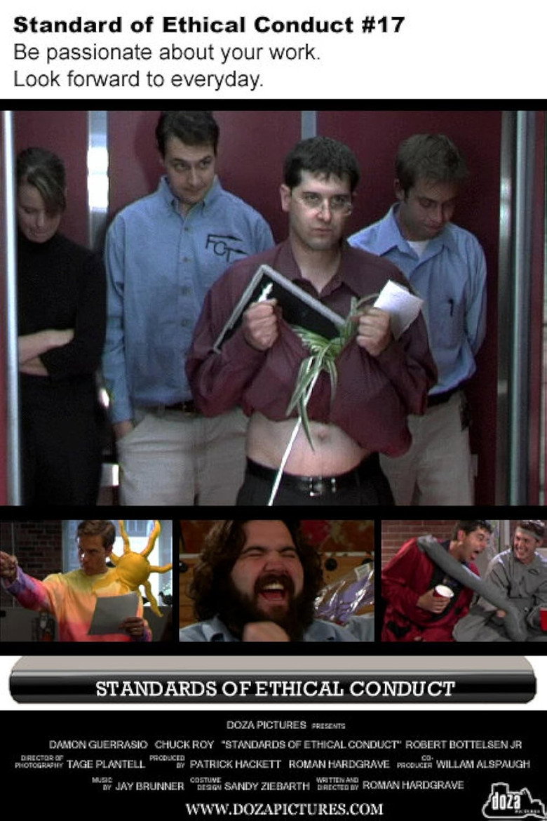 Standards of Ethical Conduct poster background