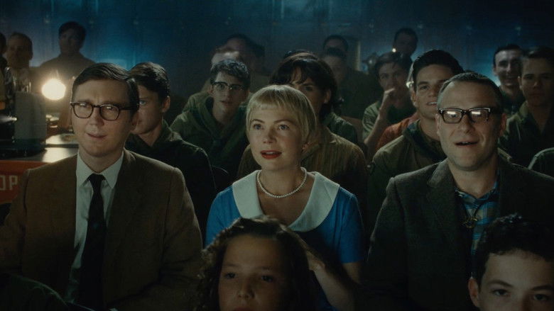 Mitzi Fabelman dancing in the headlights of a car during a camping trip