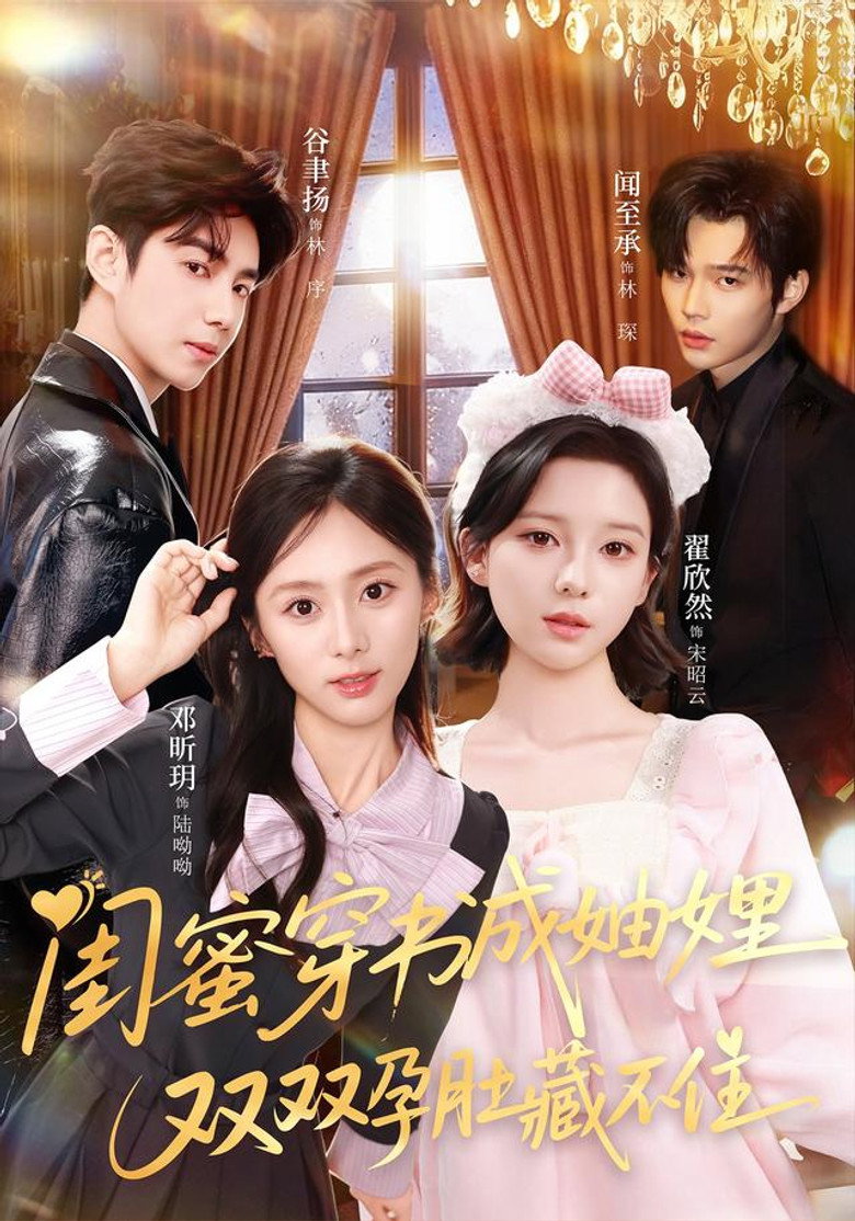 闺蜜穿书成妯娌，双双孕肚藏不住 poster background