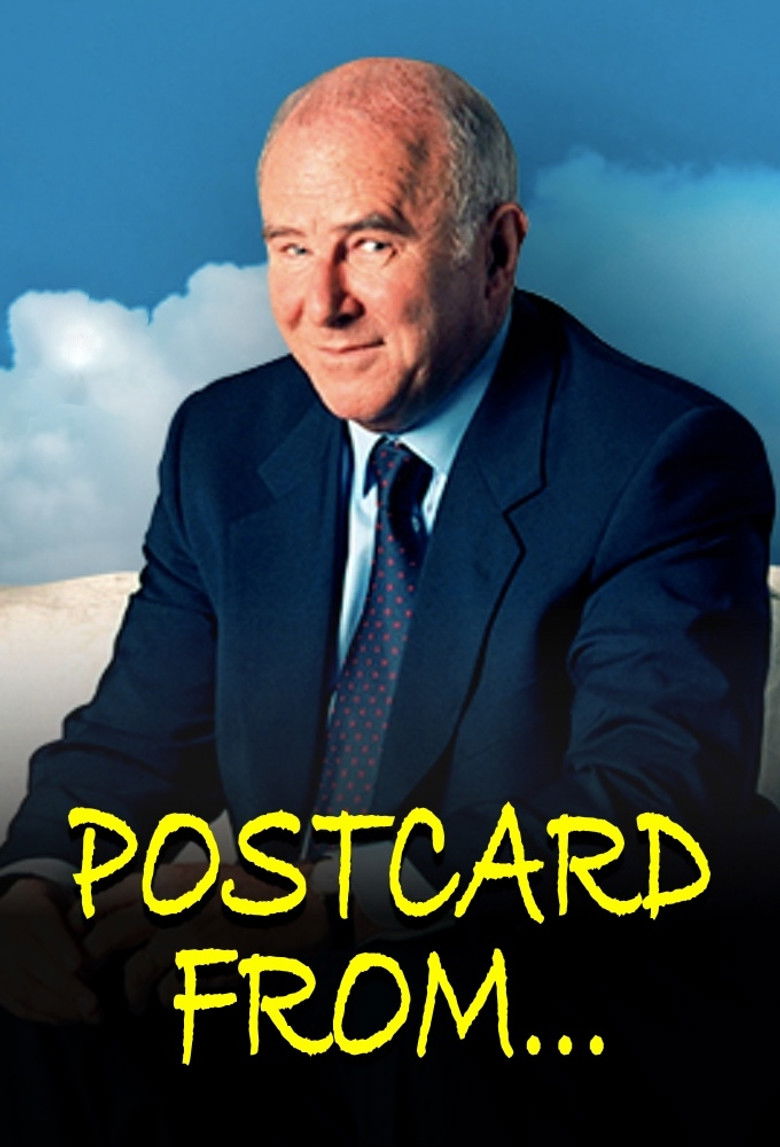 Clive James' Postcard from poster background