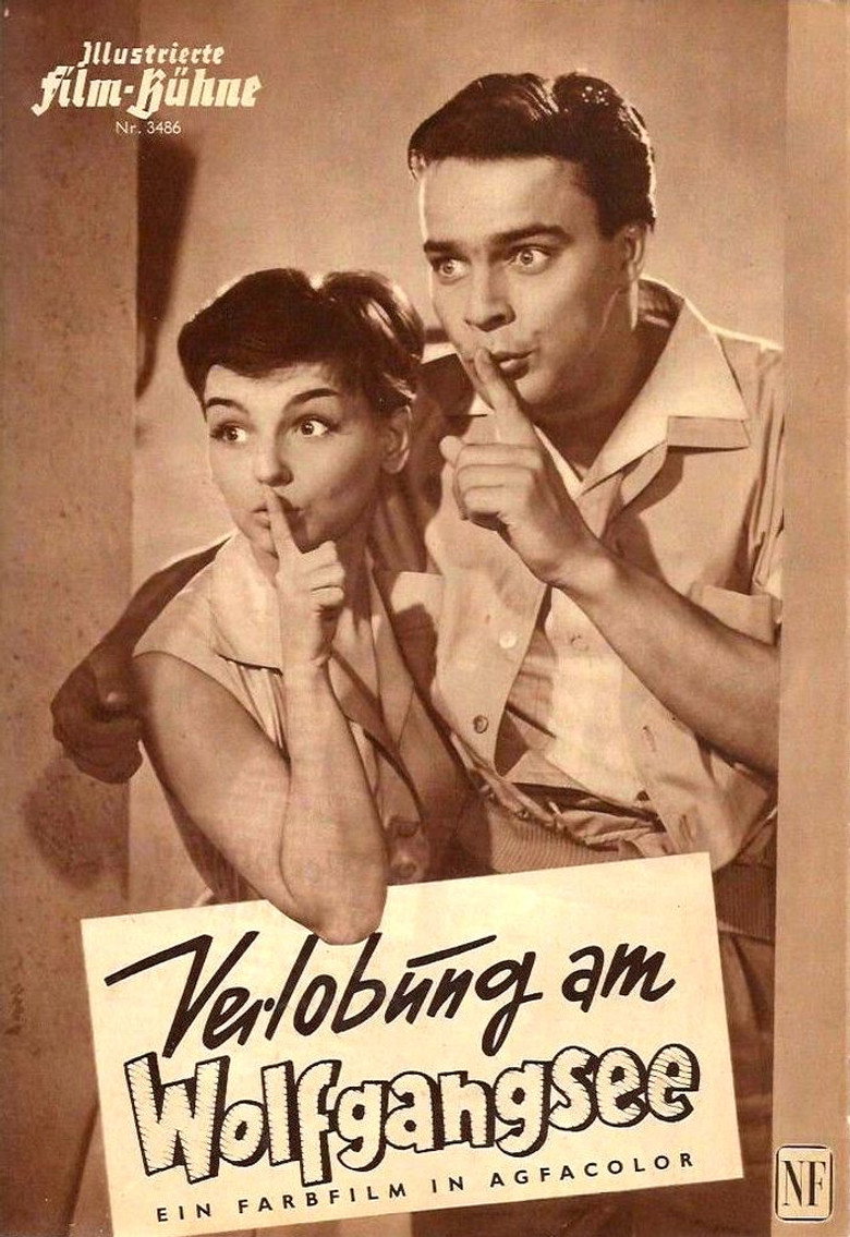 Verlobung am Wolfgangsee poster background