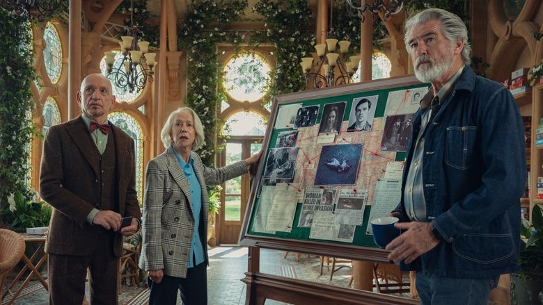 A tense conversation in the lush, manicured gardens of Cooper's Chase