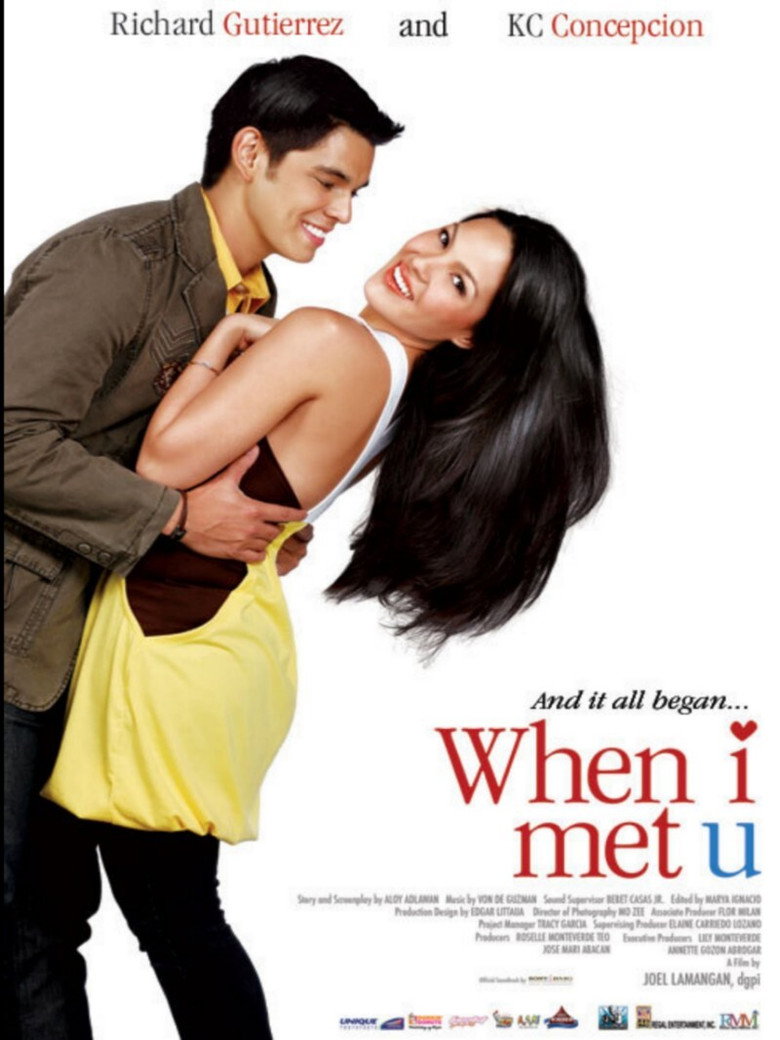 When I Met U poster background
