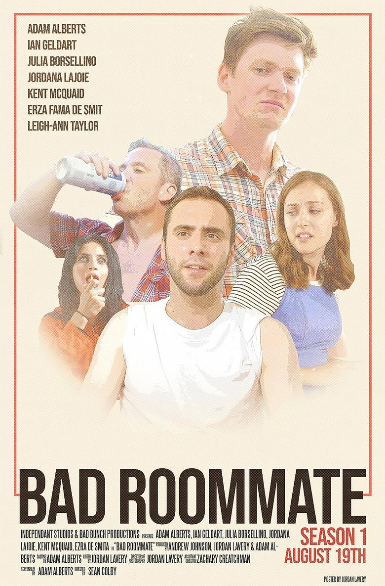 Bad Roommate poster background