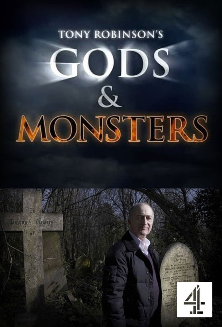 Tony Robinson's Gods and Monsters poster background