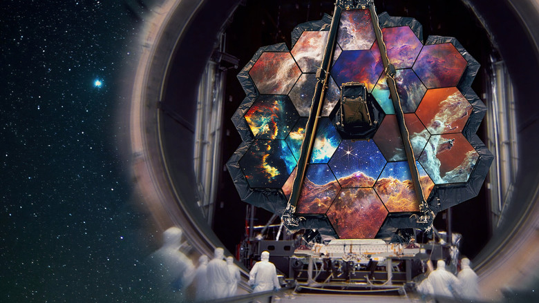 A tense control room, screens glowing with telemetry data, as engineers watch the JWST’s deployment unfold in real time.