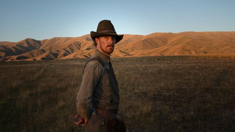 A lone figure on horseback rides through a vast, desolate landscape, the sky heavy with unsaid things.
