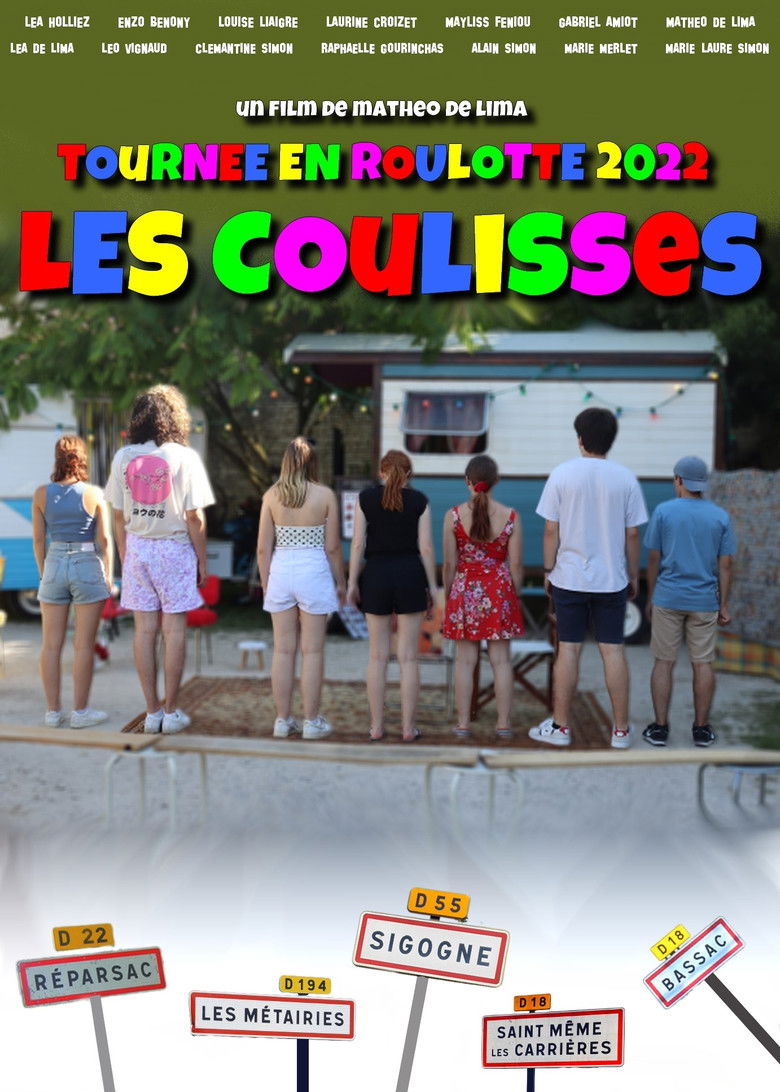 Tournée en roulotte 2022 - Les Coulisses poster background