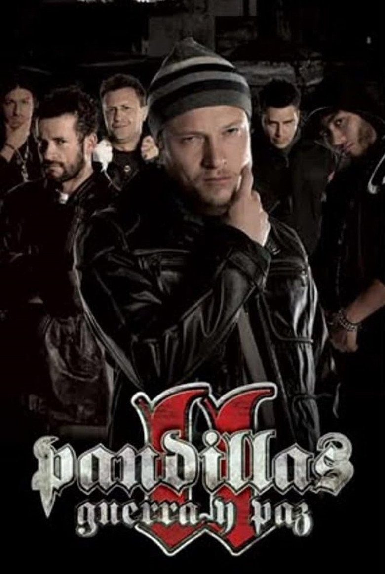 Pandillas guerra y paz poster background