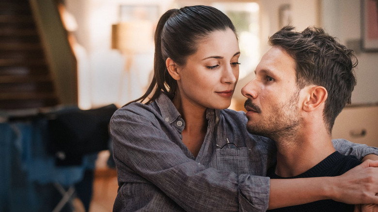 A couple in a heated but playful argument, their expressions a mix of frustration and affection