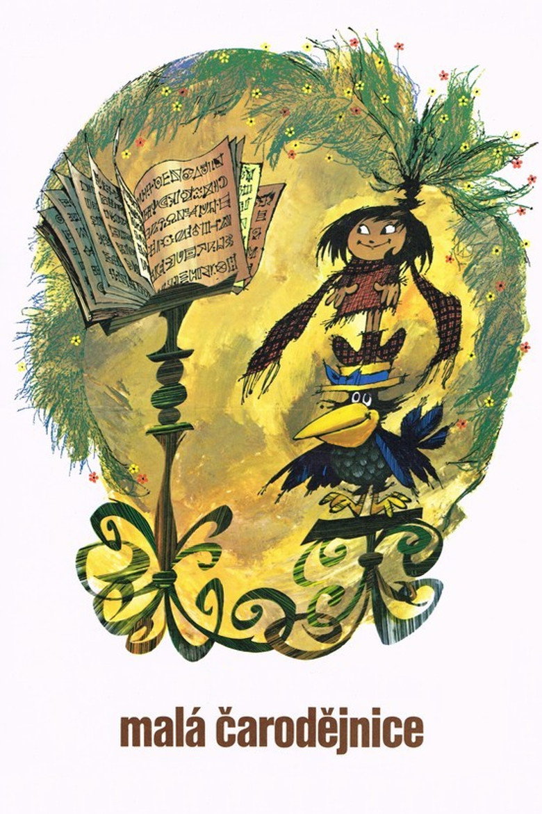 Malá čarodějnice poster background