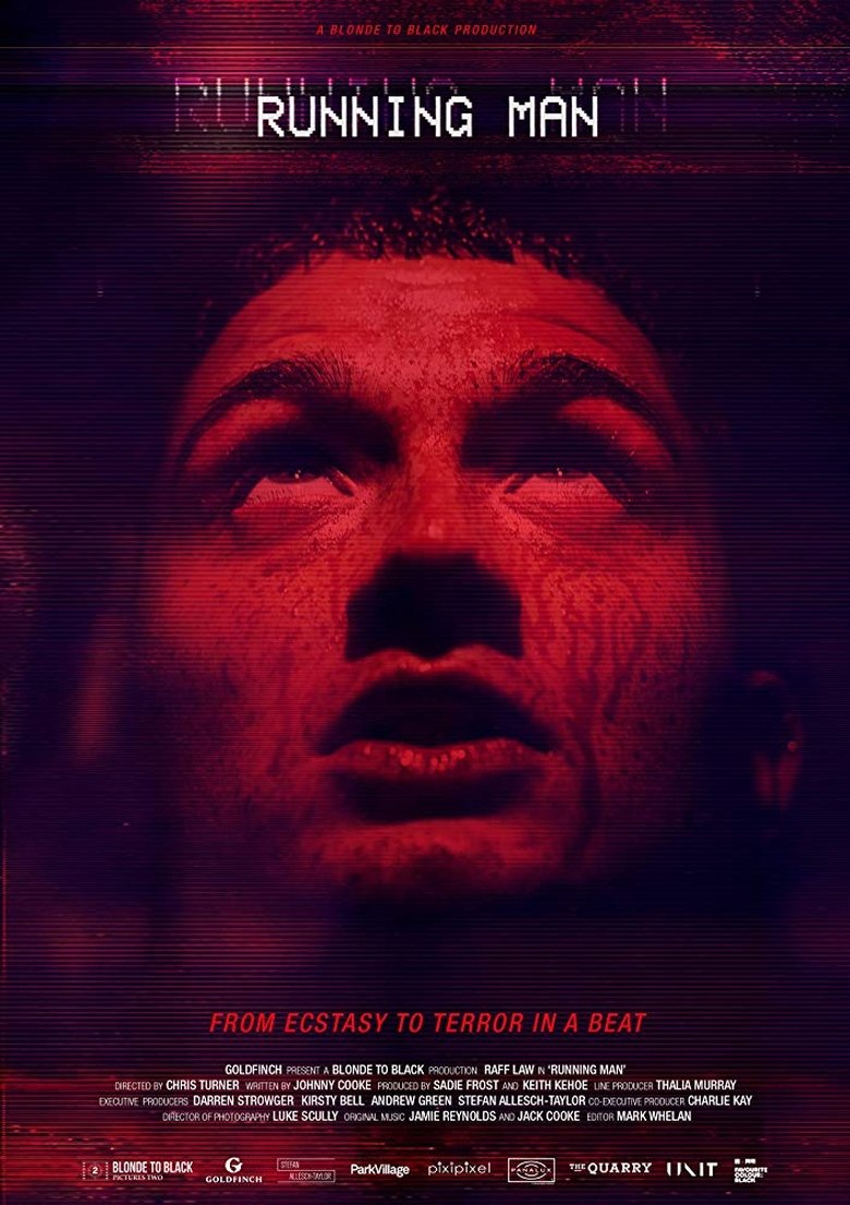 Running Man poster background