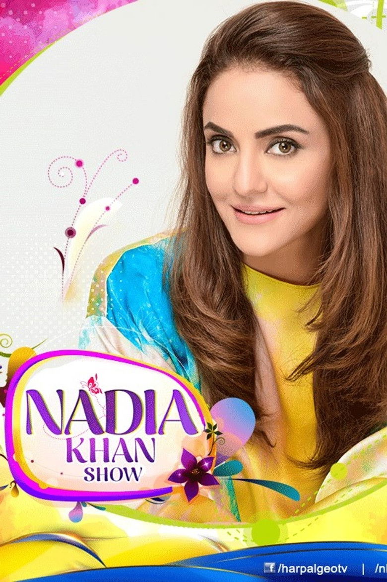 Nadia Khan Show poster background
