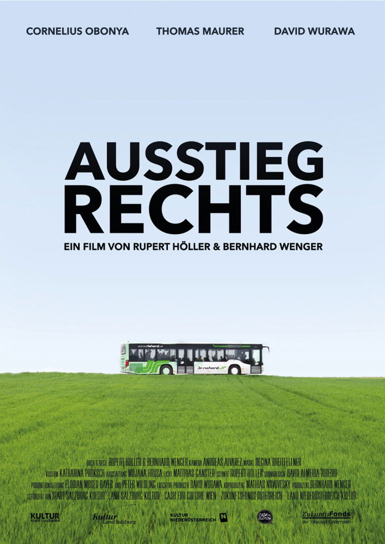 Ausstieg Rechts poster background