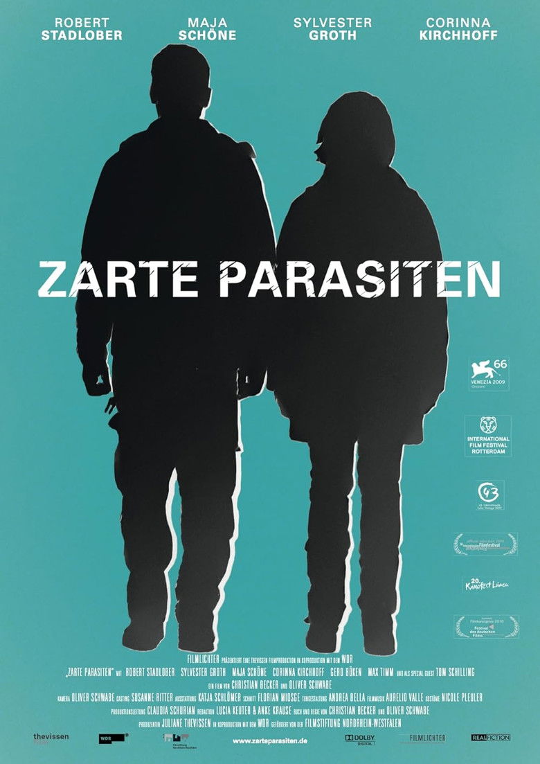 Zarte Parasiten poster background