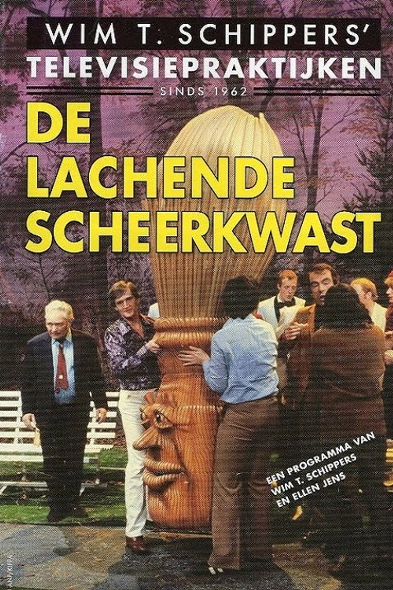 De Lachende Scheerkwast poster background